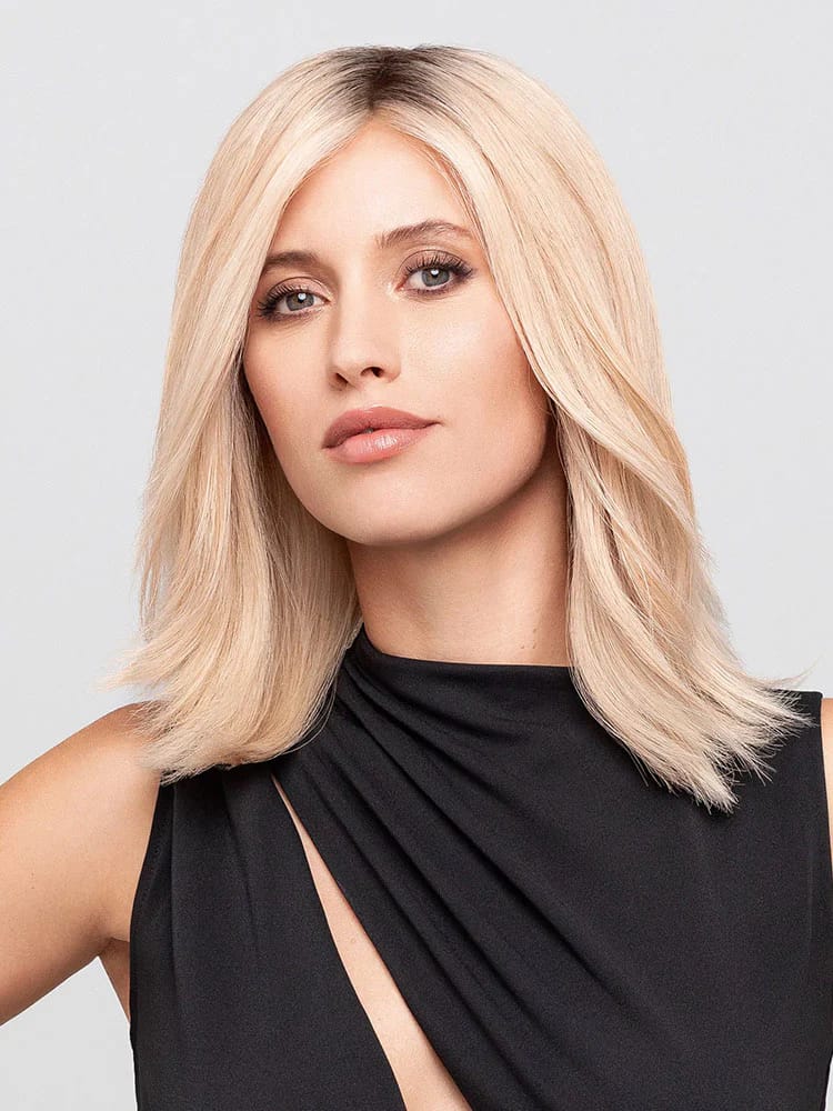 This image shows a ready to wear human hair wig available at Gary Price wigs London