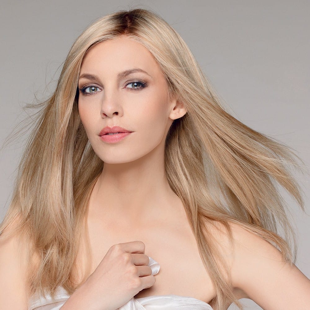 Long Remy hair wigs. Long blonde rooted wig. Long blonde wig with dark roots. Best human hair wigs. Simply the best wigs. Wigs in Selfridges.
